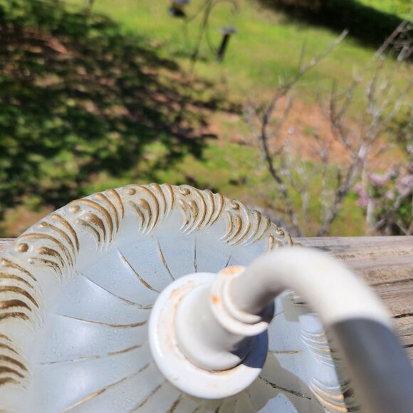 Rare Vintage Art Nouveau Hanging or table top plug in Sconce Light Fixture With - Picture 15 of 16